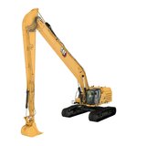 Vand excavator Caterpillar 320SLR - brat lung